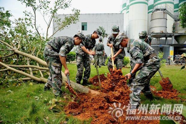 閩5000名官兵助地方災(zāi)后重建　幫助恢復(fù)生產(chǎn)生活