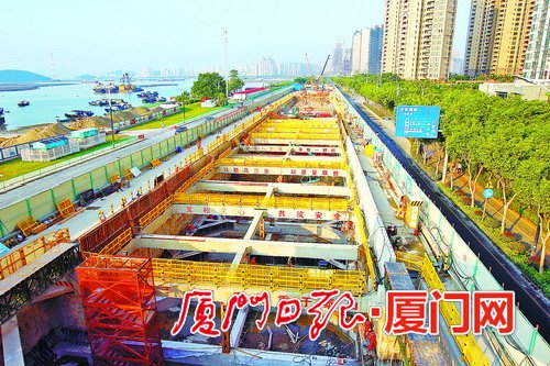 廈地鐵2號線將走海底隧道　東渡到海滄長2.1公里