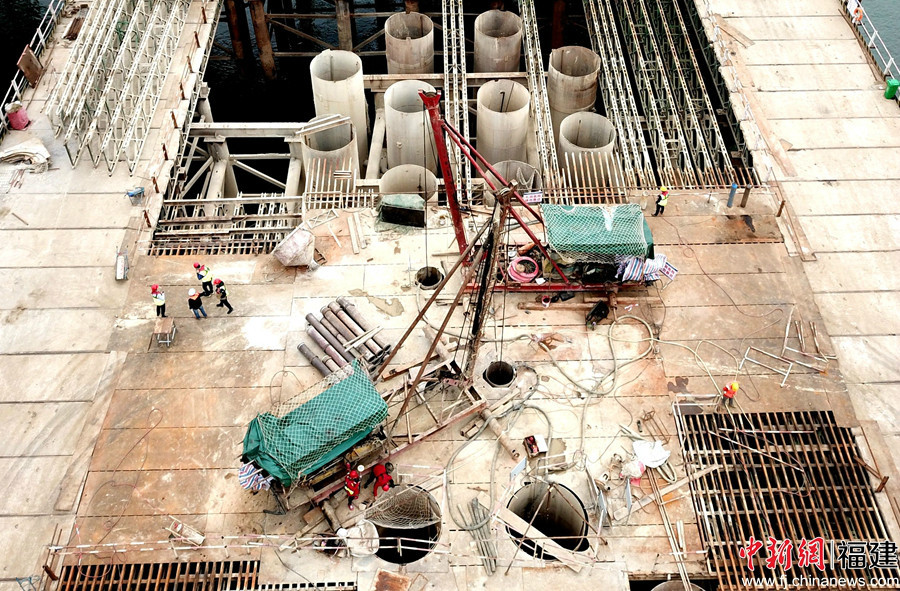 福建閩侯民生工程陸續(xù)復工 “抗疫”下全力以赴趕工期