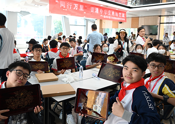 百余名香港少年體驗閩侯非遺技藝