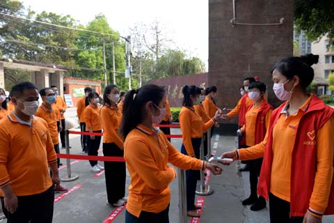 縣實驗小學開展新冠肺炎疫情防控應急演練 