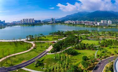旗山湖公園正式開園,！福州大學城又有新地標