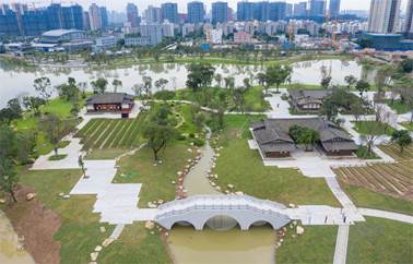 旗山湖公園正式開園！福州大學城又有新地標