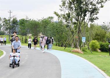 旗山湖公園正式開園！福州大學城又有新地標