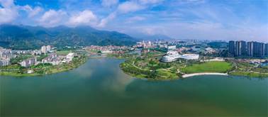 旗山湖公園正式開園！福州大學城又有新地標