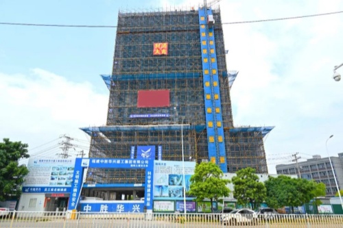 封頂大吉,！閩侯這個(gè)新地標(biāo)力爭10月竣工交付,！