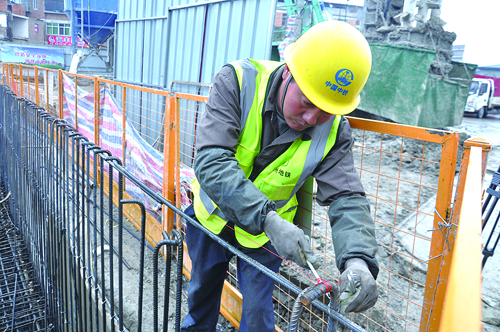 地鐵5號(hào)線荊溪新城站建設(shè)提速